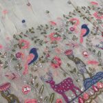 Zari Tissue embroidery