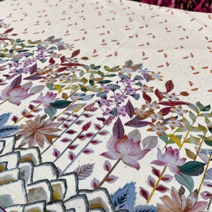 Printed Kurta Fabric Panel work