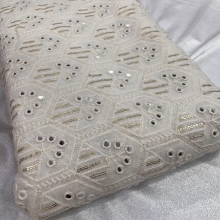 Lucknowi fabric