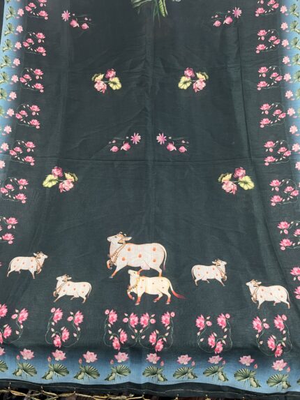Silk Based Printed Dupatta
