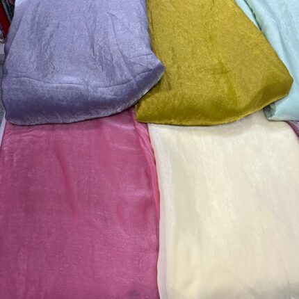Plain Fandy Silk Fabric