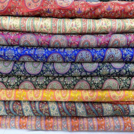 Pure Banarasi Kim Khab Fabric with Allover Kairi Design – Trending Wedding & Party Wear Collection